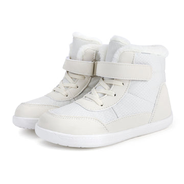 Stepedia Snow Boots Kids Wide Toe Box Faux Fur Lined Winter Shoes