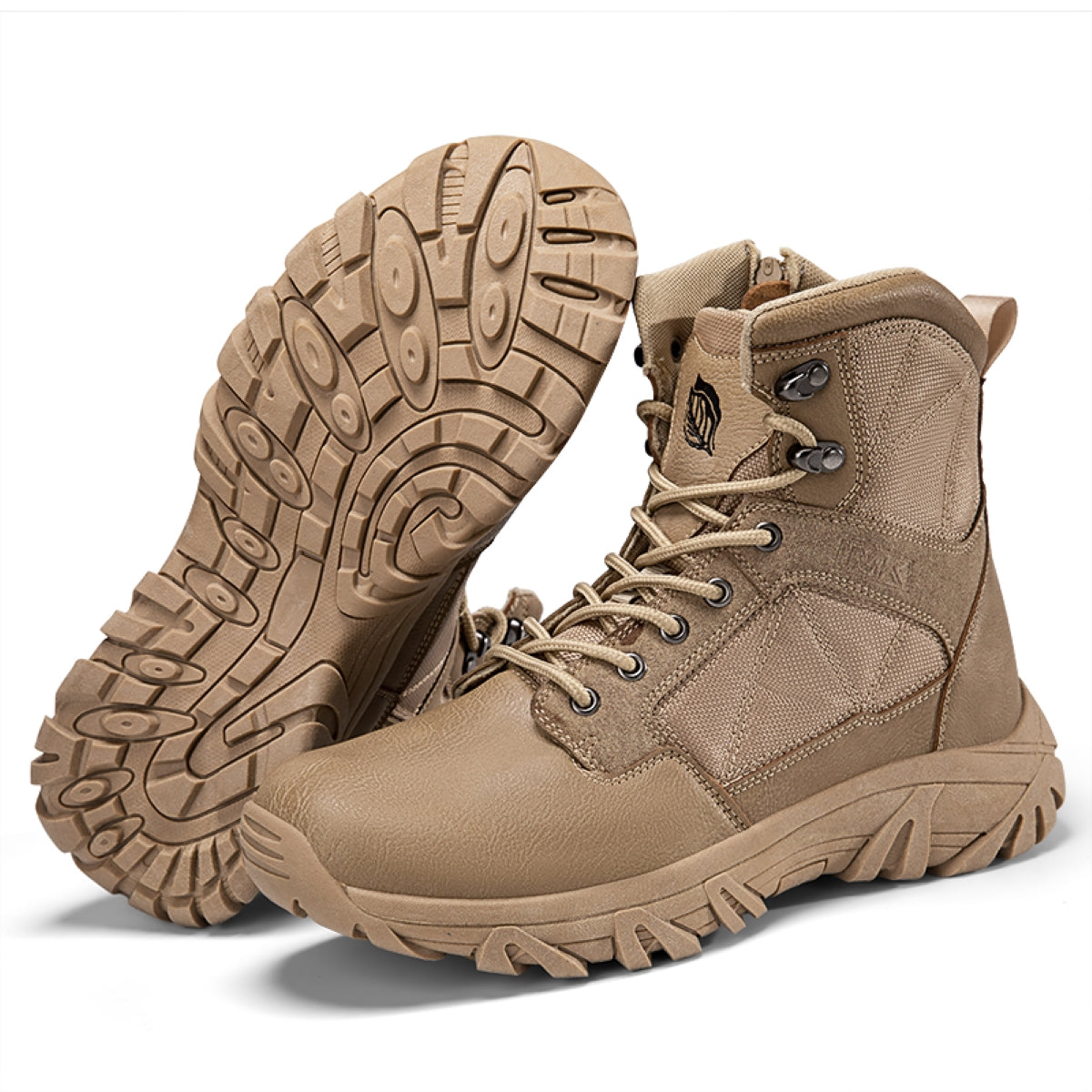 Stepedia Men's Waterproof Hiking Boots Outdoor Mid Trekking Backpacking Mountaineering Shoes