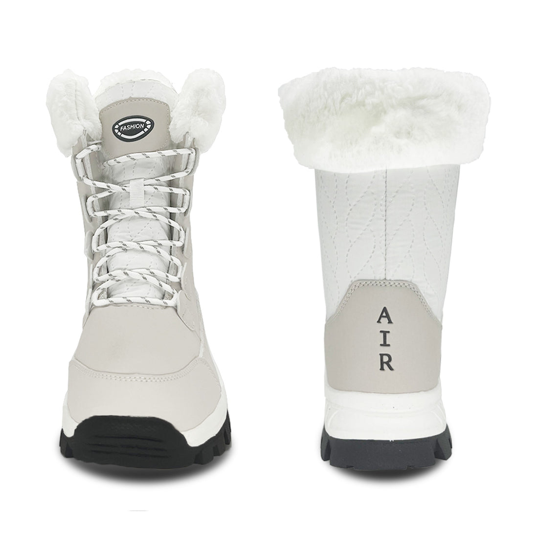 Stepedia Women's Snow Boots Warm Insulated Faux Fur Lined Waterproof Mid-Calf Winter Boots