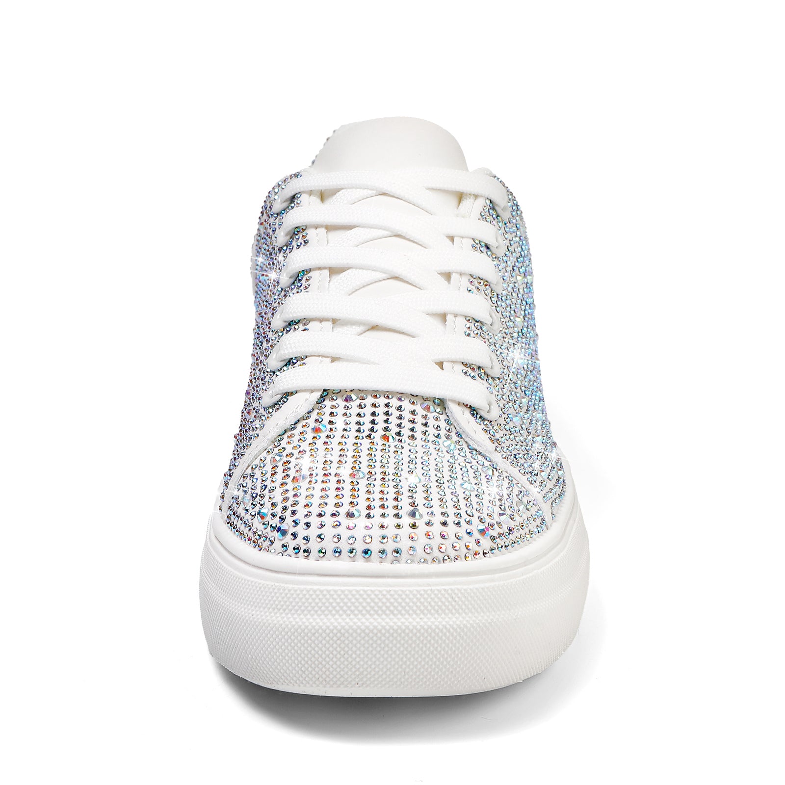 Stepedia Platform Sneakers Shiny Dressy Bedazzled Wedding Bridal Walking Shoes