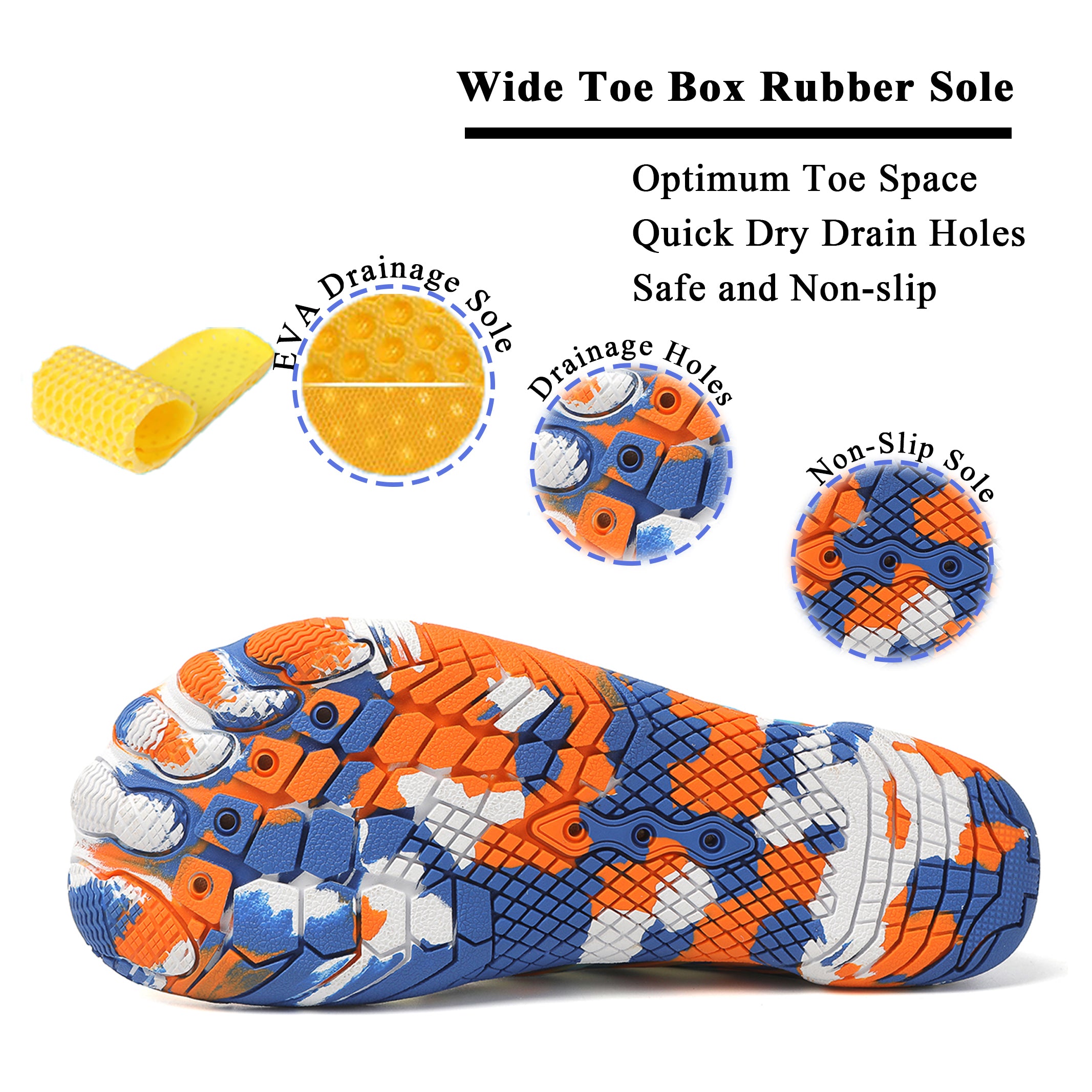 Stepedia Mens Womens Athletic Hiking Water Shoes