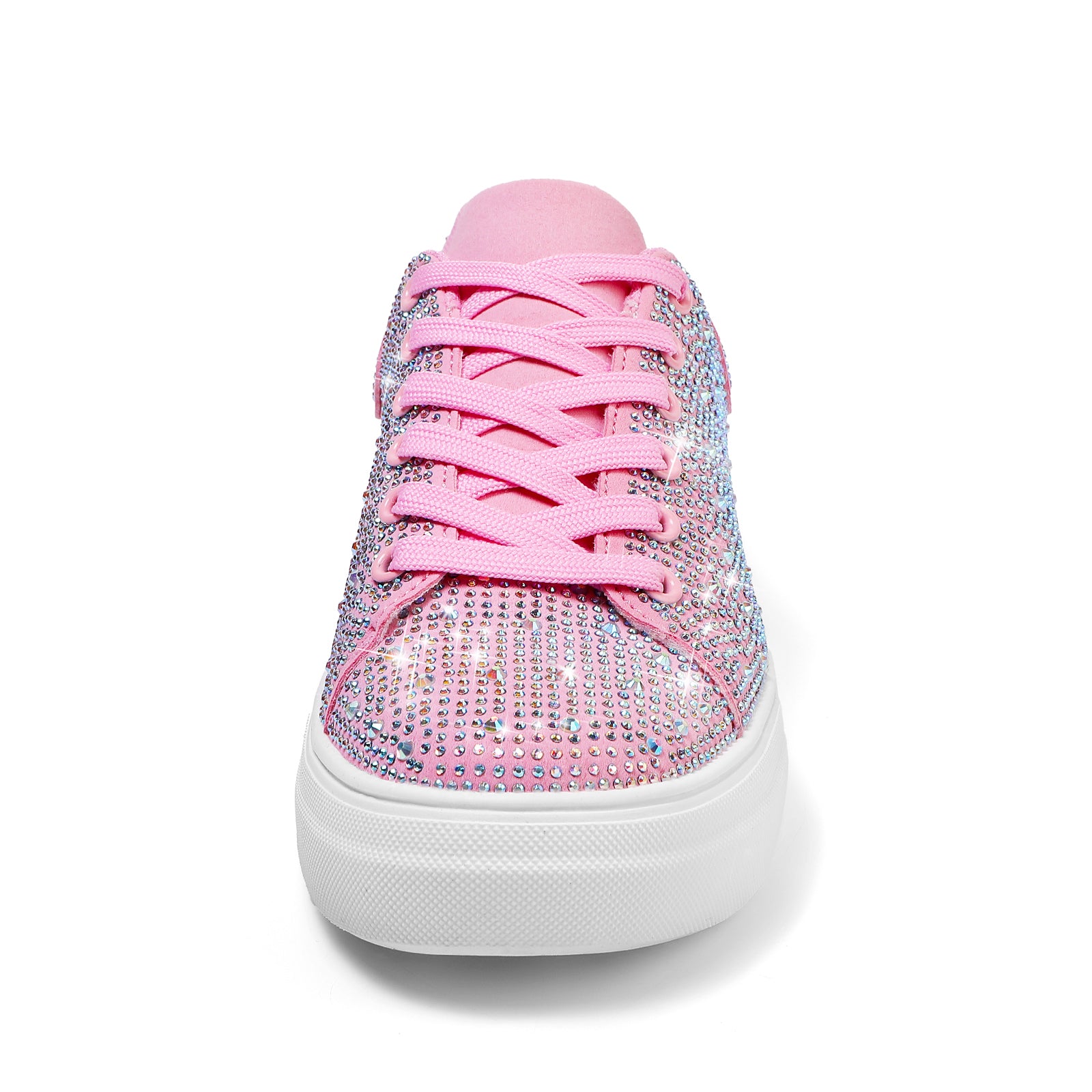 Stepedia Platform Sneakers Shiny Dressy Bedazzled Wedding Bridal Walking Shoes