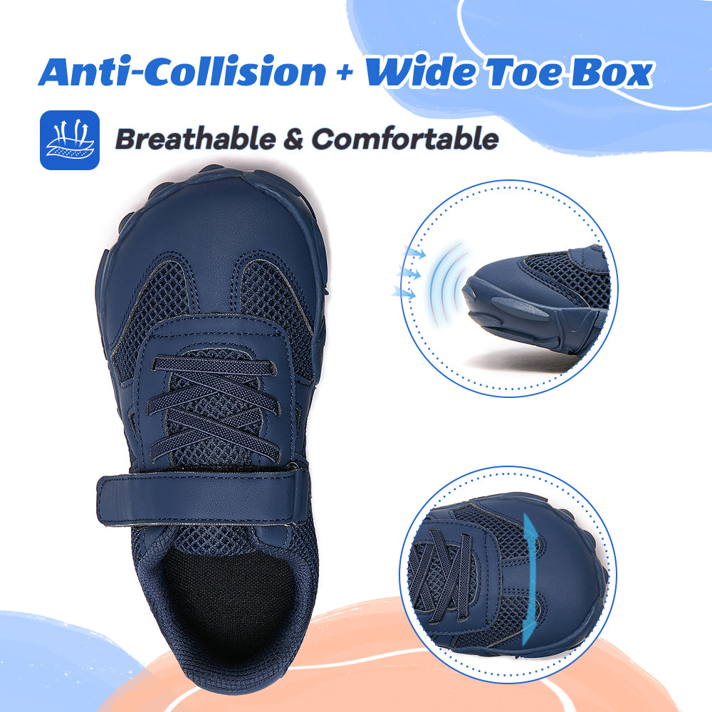 Stepedia Kids Girls Boys Water Shoes Wide Barefoot Shoes Kids Anti-Slip Beach Shoes Lightweight Hiking Aqua Shoes