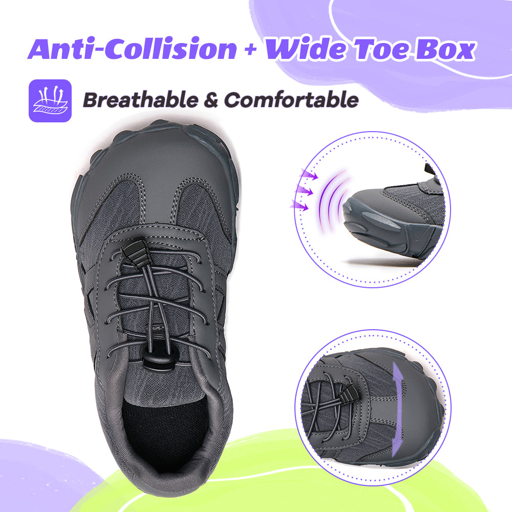 Stepedia Barefoot Wide Water Shoes for Kids Boys Girls and Quick-Dry Sneakers for Hiking Swimming Beach Walking