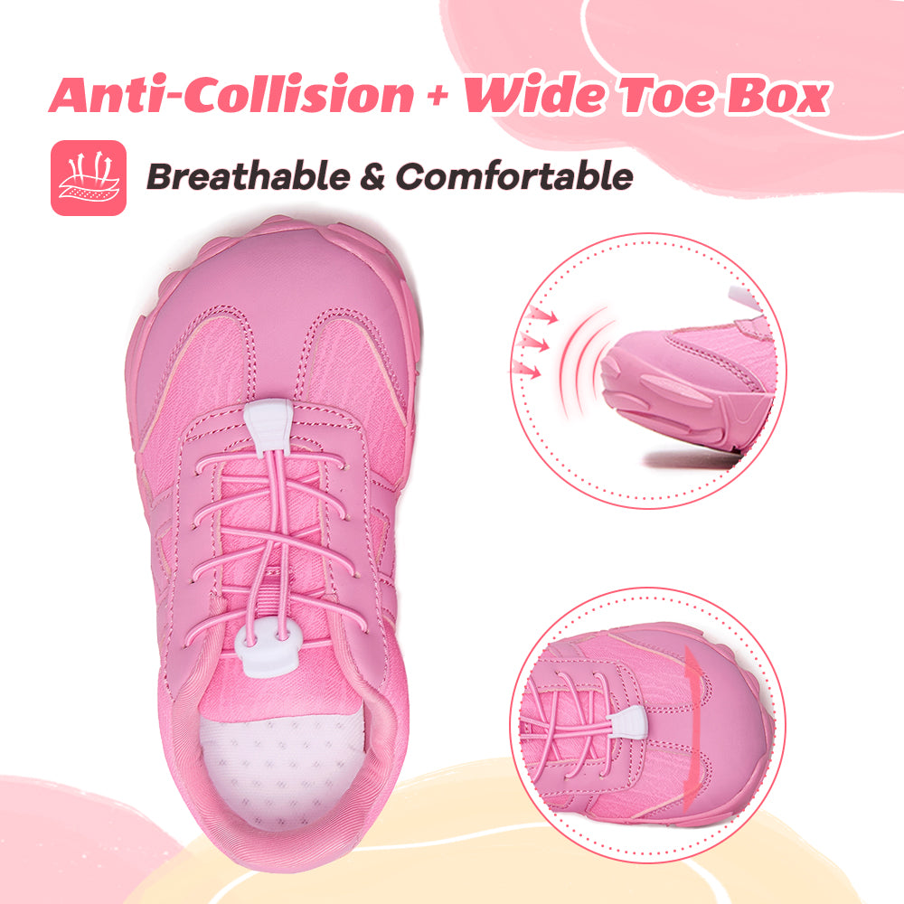 Stepedia Barefoot Wide Water Shoes for Kids Boys Girls and Quick-Dry Sneakers for Hiking Swimming Beach Walking