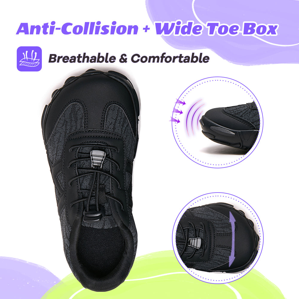 Stepedia Barefoot Wide Water Shoes for Kids Boys Girls and Quick-Dry Sneakers for Hiking Swimming Beach Walking
