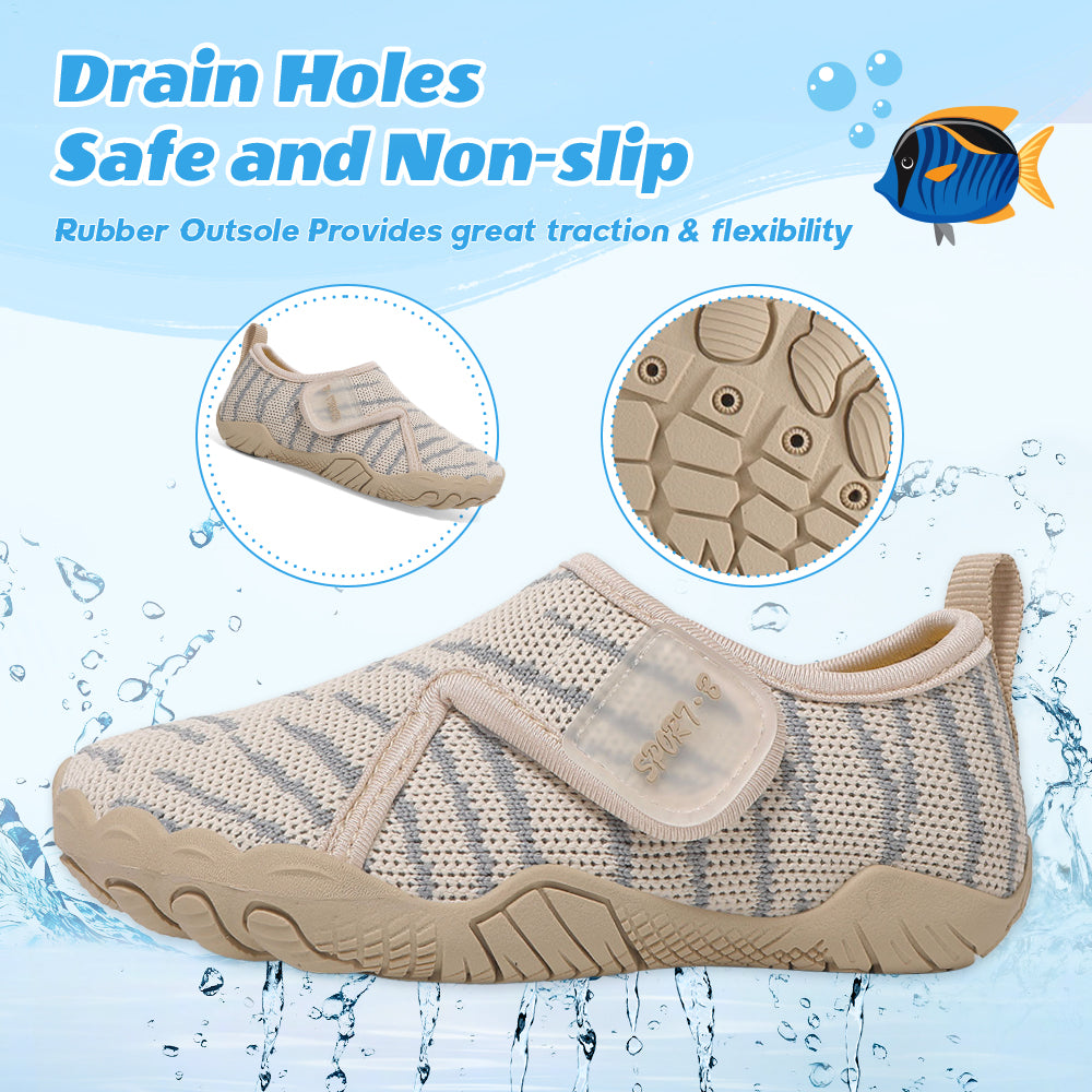 Stepedia Water Shoes Kids Barefoot Aqua Lightweight Non Slip Shoes