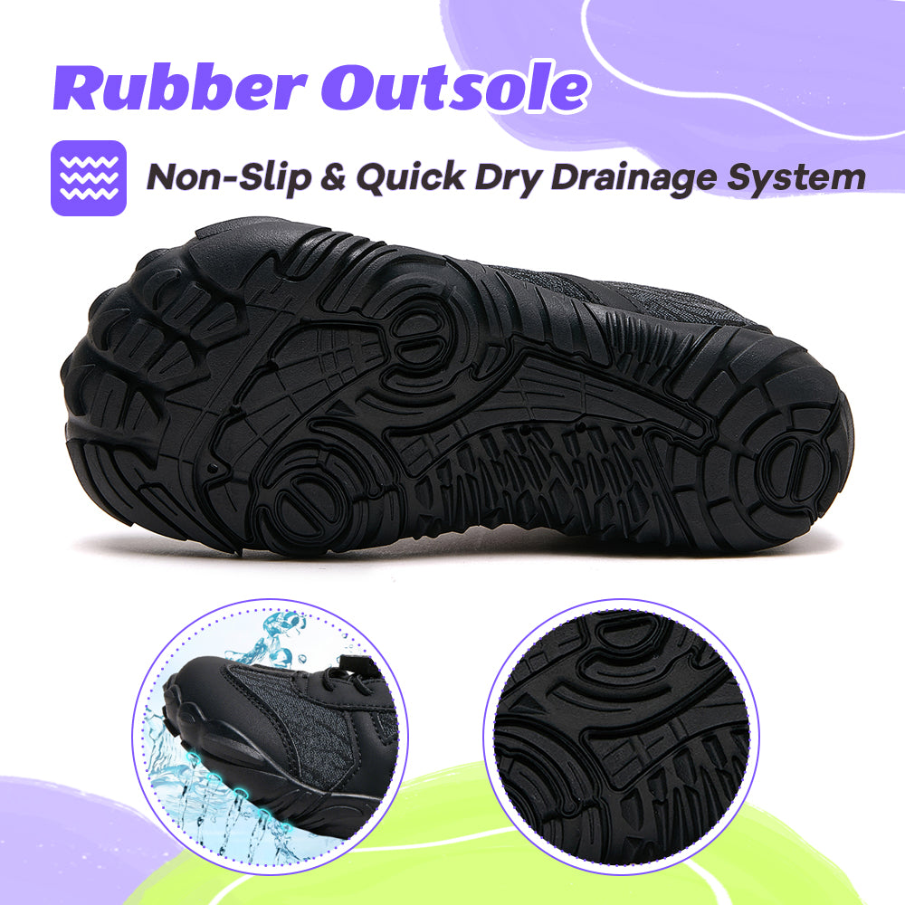 Stepedia Barefoot Wide Water Shoes for Kids Boys Girls and Quick-Dry Sneakers for Hiking Swimming Beach Walking