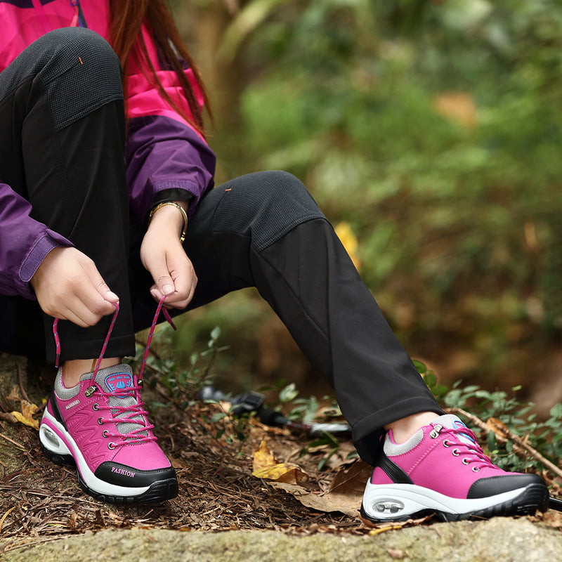 Stepedia Hiking Shoes Women Outdoor Lightweight Air Cushion Boots for Trekking Camping Walking Running