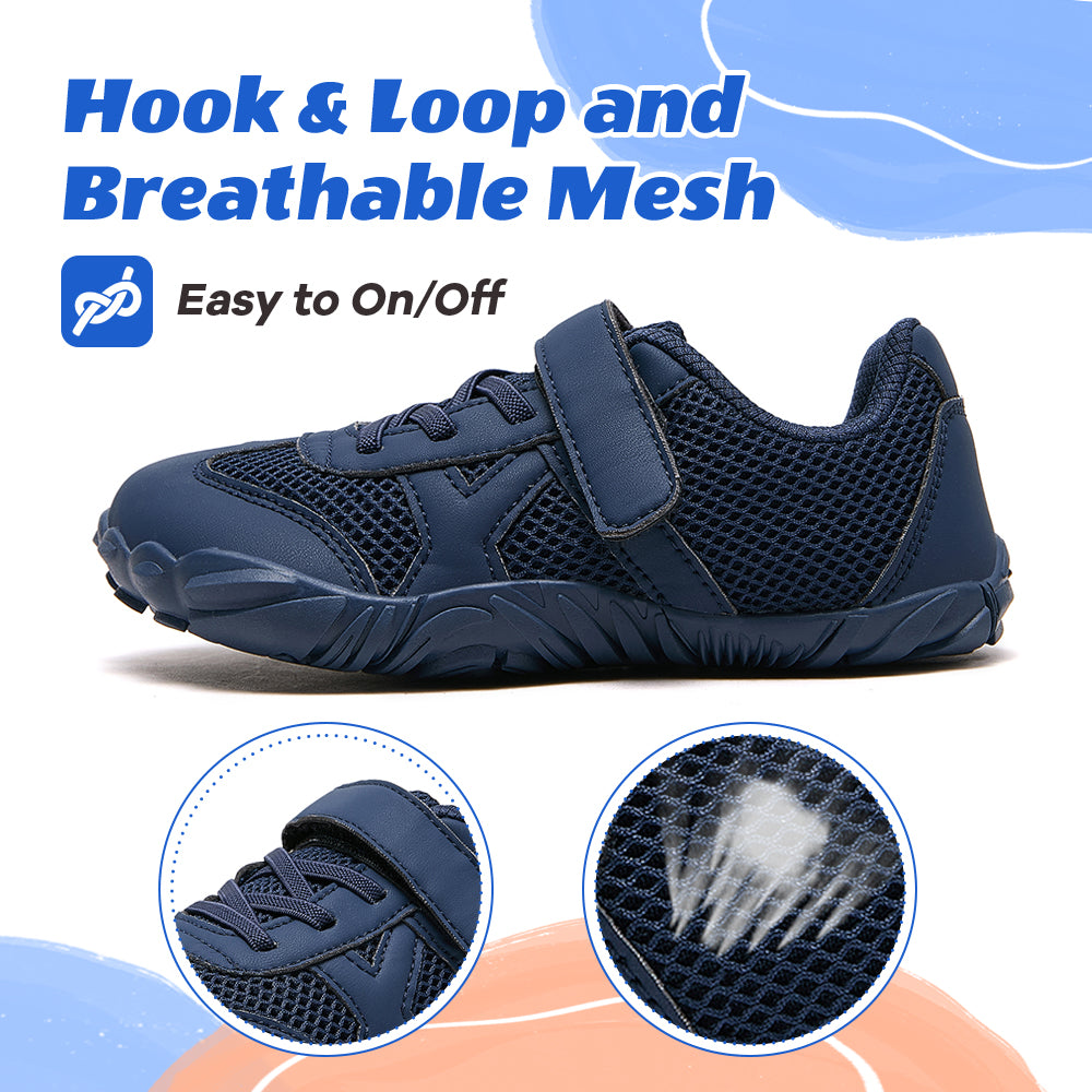Stepedia Kids Girls Boys Water Shoes Wide Barefoot Shoes Kids Anti-Slip Beach Shoes Lightweight Hiking Aqua Shoes