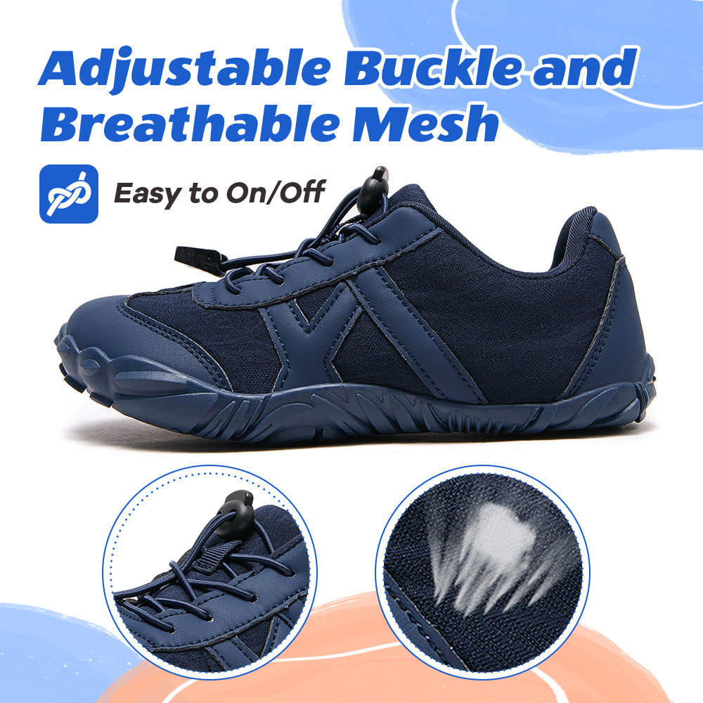 Stepedia Barefoot Wide Water Shoes for Kids Boys Girls and Quick-Dry Sneakers for Hiking Swimming Beach Walking