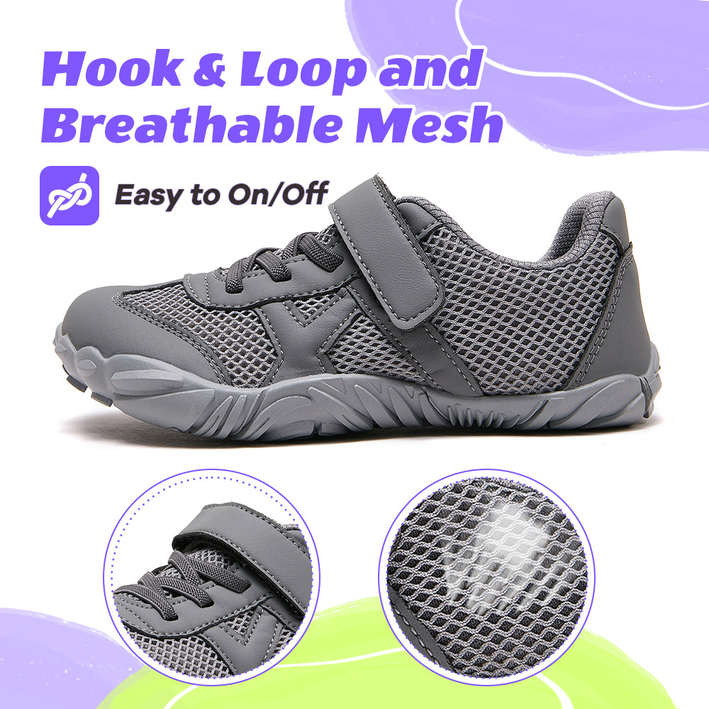 Stepedia Kids Girls Boys Water Shoes Wide Barefoot Shoes Kids Anti-Slip Beach Shoes Lightweight Hiking Aqua Shoes