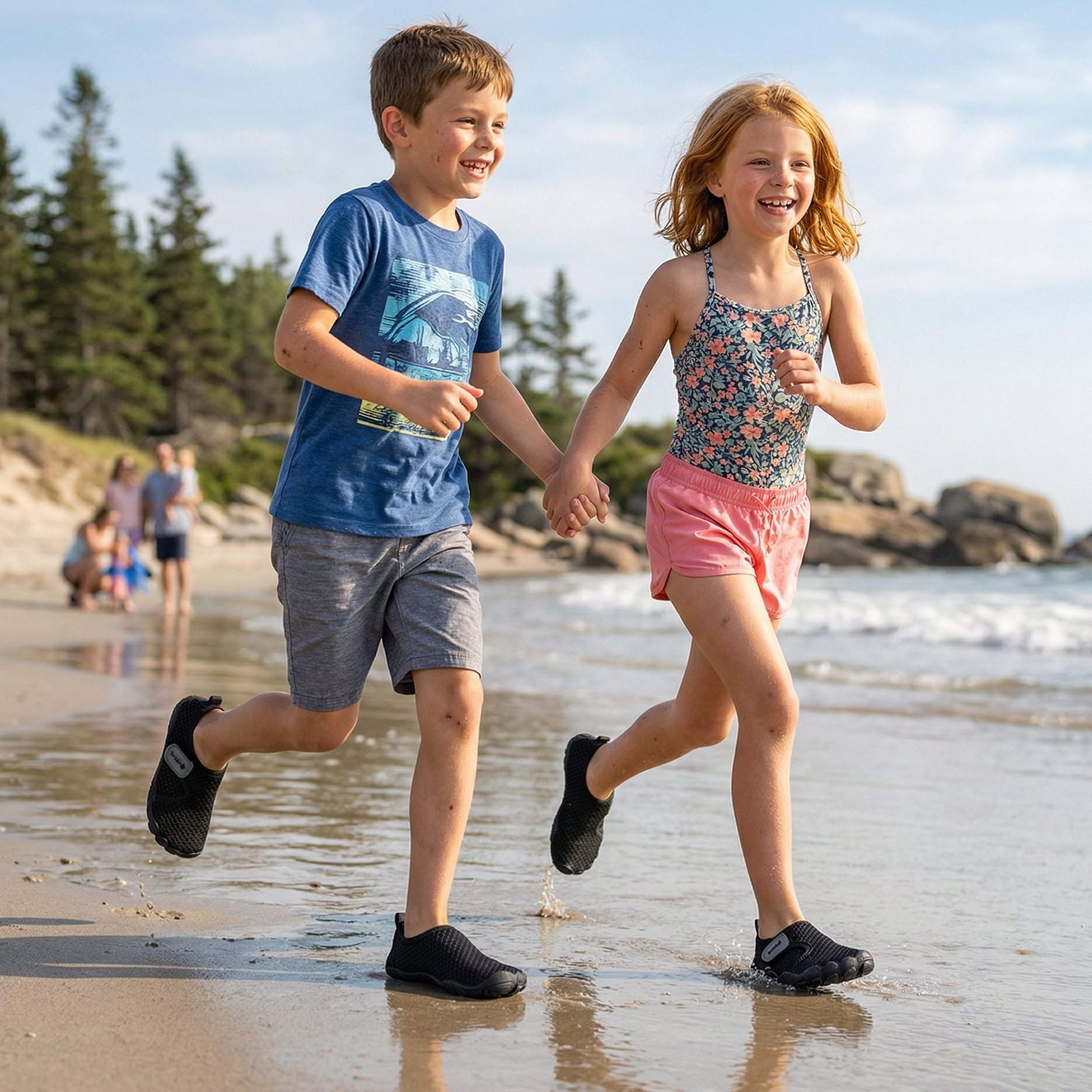 Stepedia Water Shoes Kids Barefoot Aqua Lightweight Non Slip Shoes