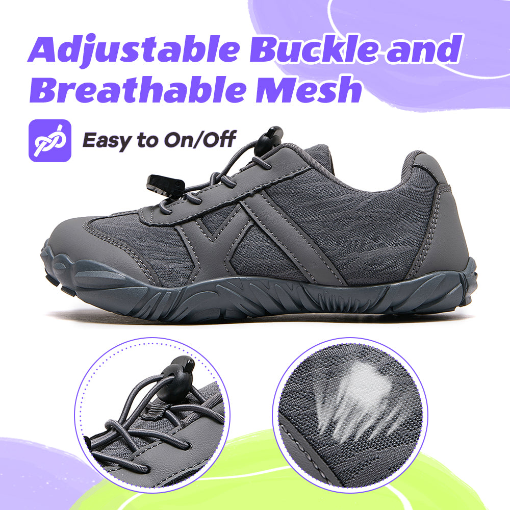 Stepedia Barefoot Wide Water Shoes for Kids Boys Girls and Quick-Dry Sneakers for Hiking Swimming Beach Walking
