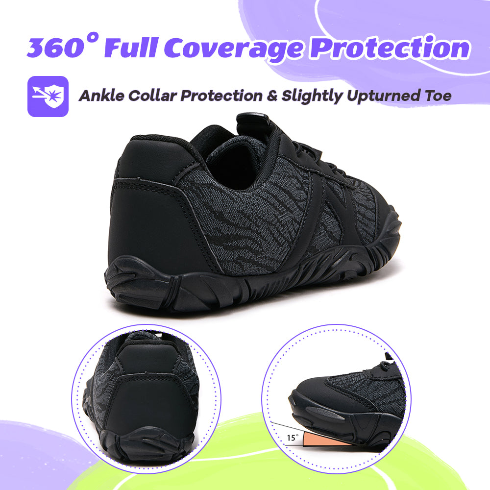 Stepedia Barefoot Wide Water Shoes for Kids Boys Girls and Quick-Dry Sneakers for Hiking Swimming Beach Walking