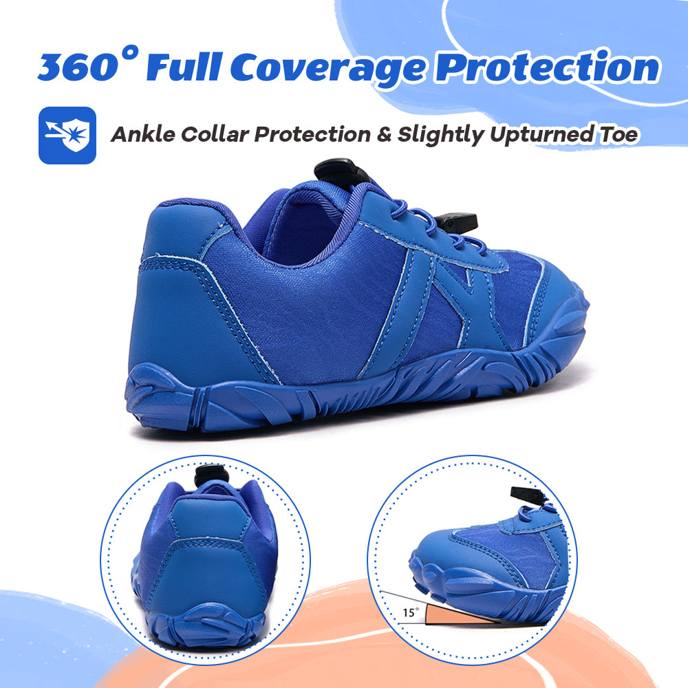 Stepedia Barefoot Wide Water Shoes for Kids Boys Girls and Quick-Dry Sneakers for Hiking Swimming Beach Walking