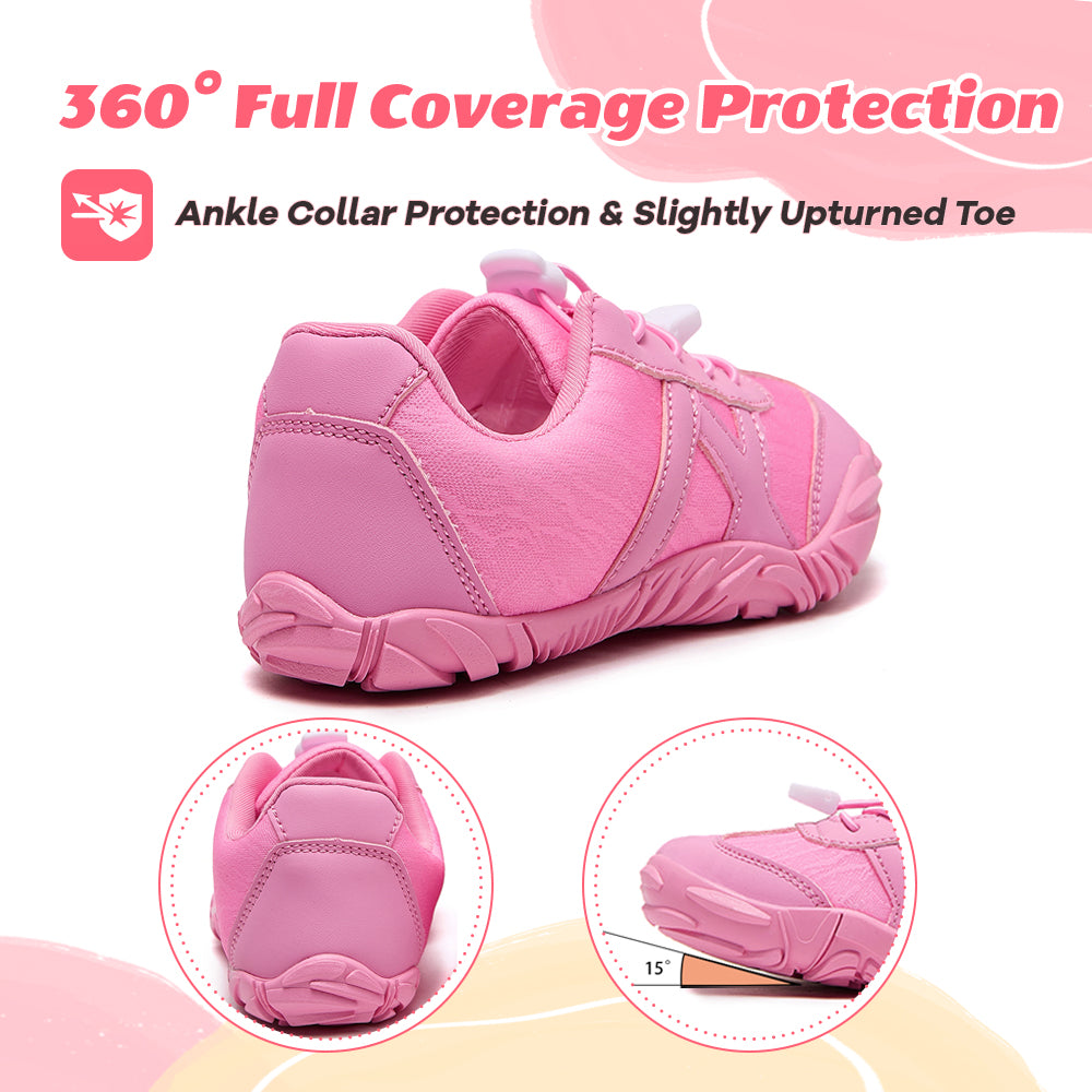 Stepedia Barefoot Wide Water Shoes for Kids Boys Girls and Quick-Dry Sneakers for Hiking Swimming Beach Walking