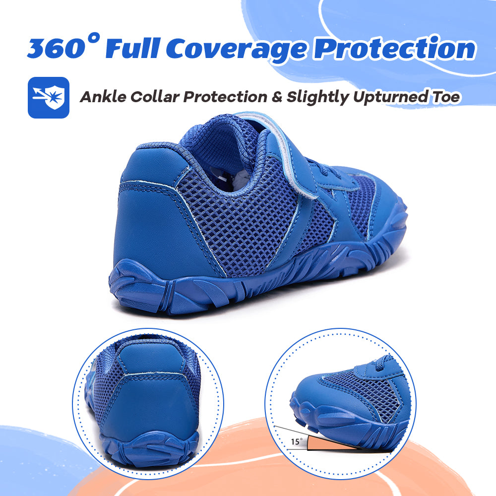 Stepedia Kids Girls Boys Water Shoes Wide Barefoot Shoes Kids Anti-Slip Beach Shoes Lightweight Hiking Aqua Shoes