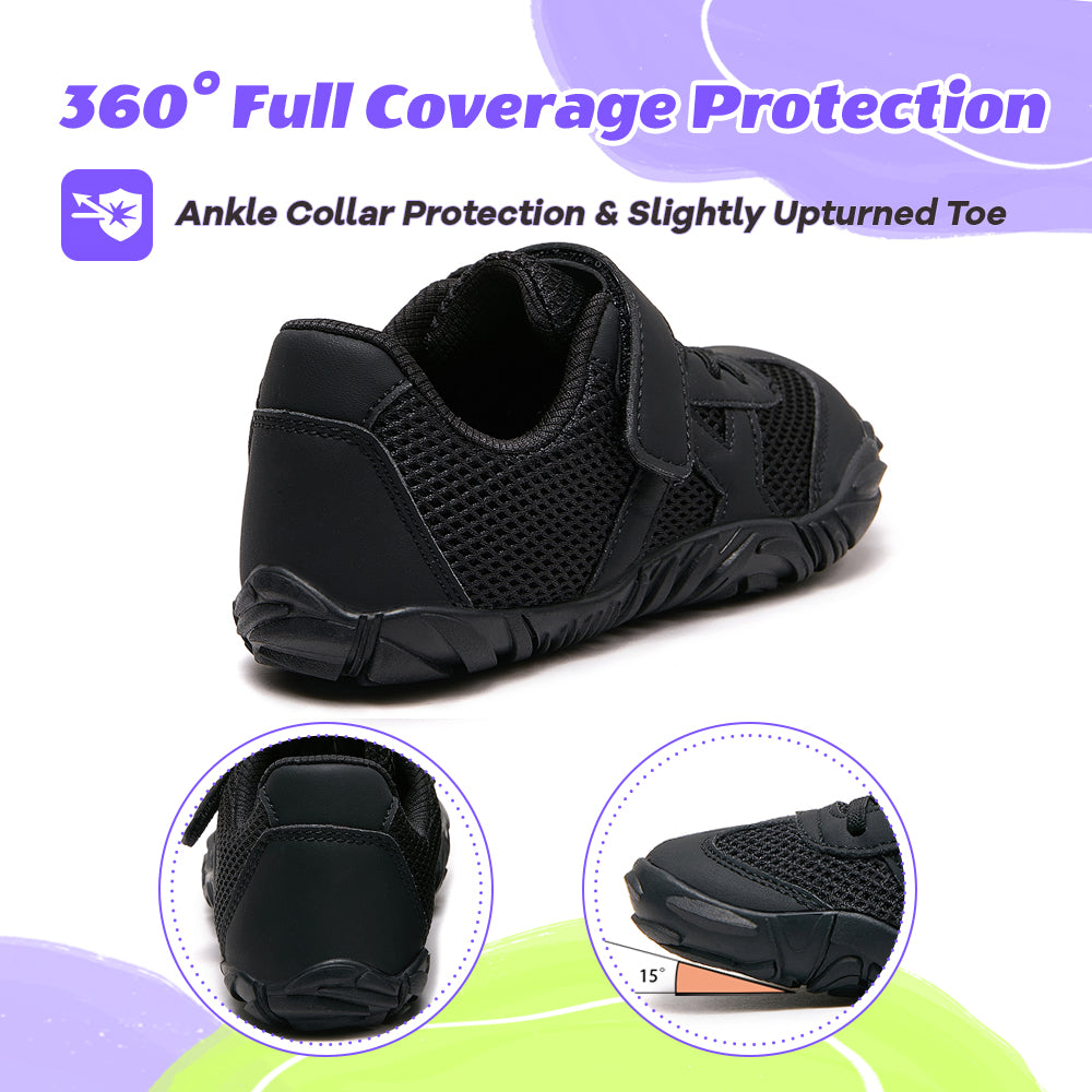 Stepedia Kids Girls Boys Water Shoes Wide Barefoot Shoes Kids Anti-Slip Beach Shoes Lightweight Hiking Aqua Shoes