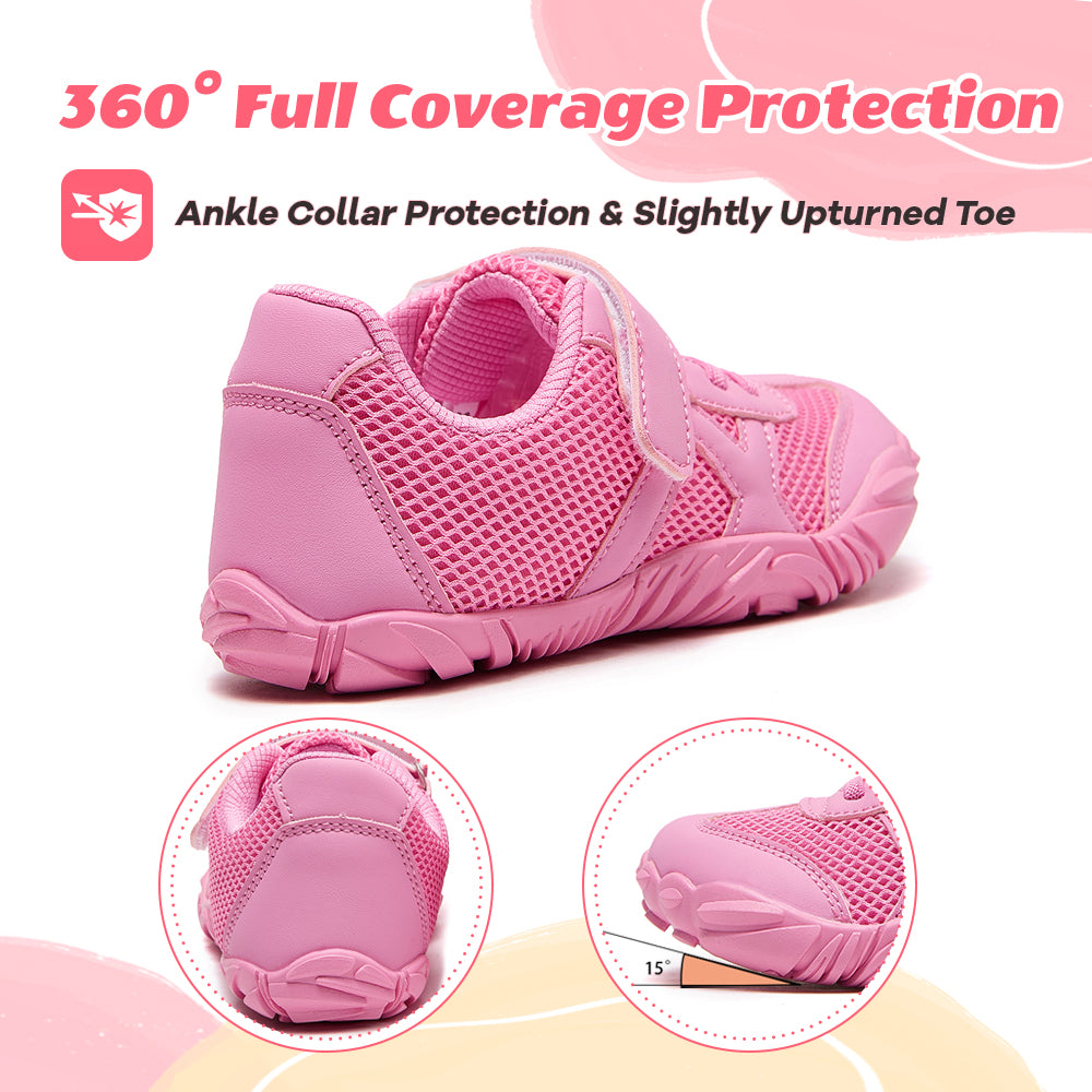 Stepedia Kids Girls Boys Water Shoes Wide Barefoot Shoes Kids Anti-Slip Beach Shoes Lightweight Hiking Aqua Shoes