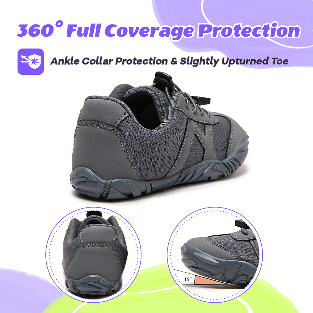 Stepedia Barefoot Wide Water Shoes for Kids Boys Girls and Quick-Dry Sneakers for Hiking Swimming Beach Walking