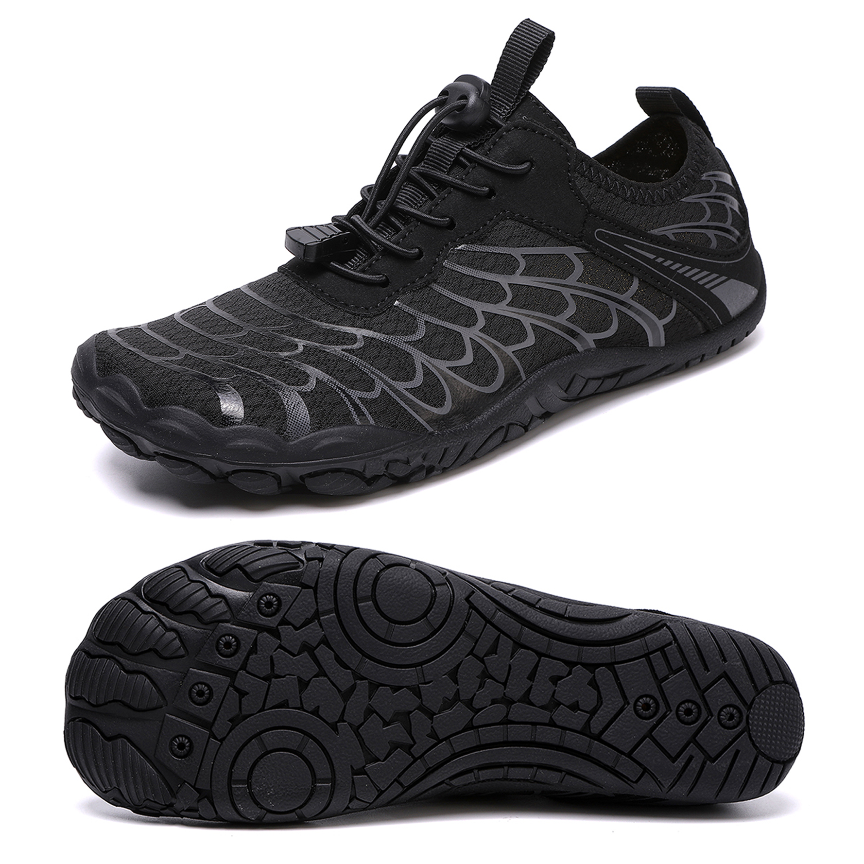 Stepedia Womens Mens Water Shoes Quick Dry Barefoot Wide Toe Box Aqua Swim Beach Shoes