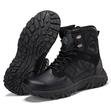 Stepedia Men's Waterproof Hiking Boots Outdoor Mid Trekking Backpacking Mountaineering Shoes