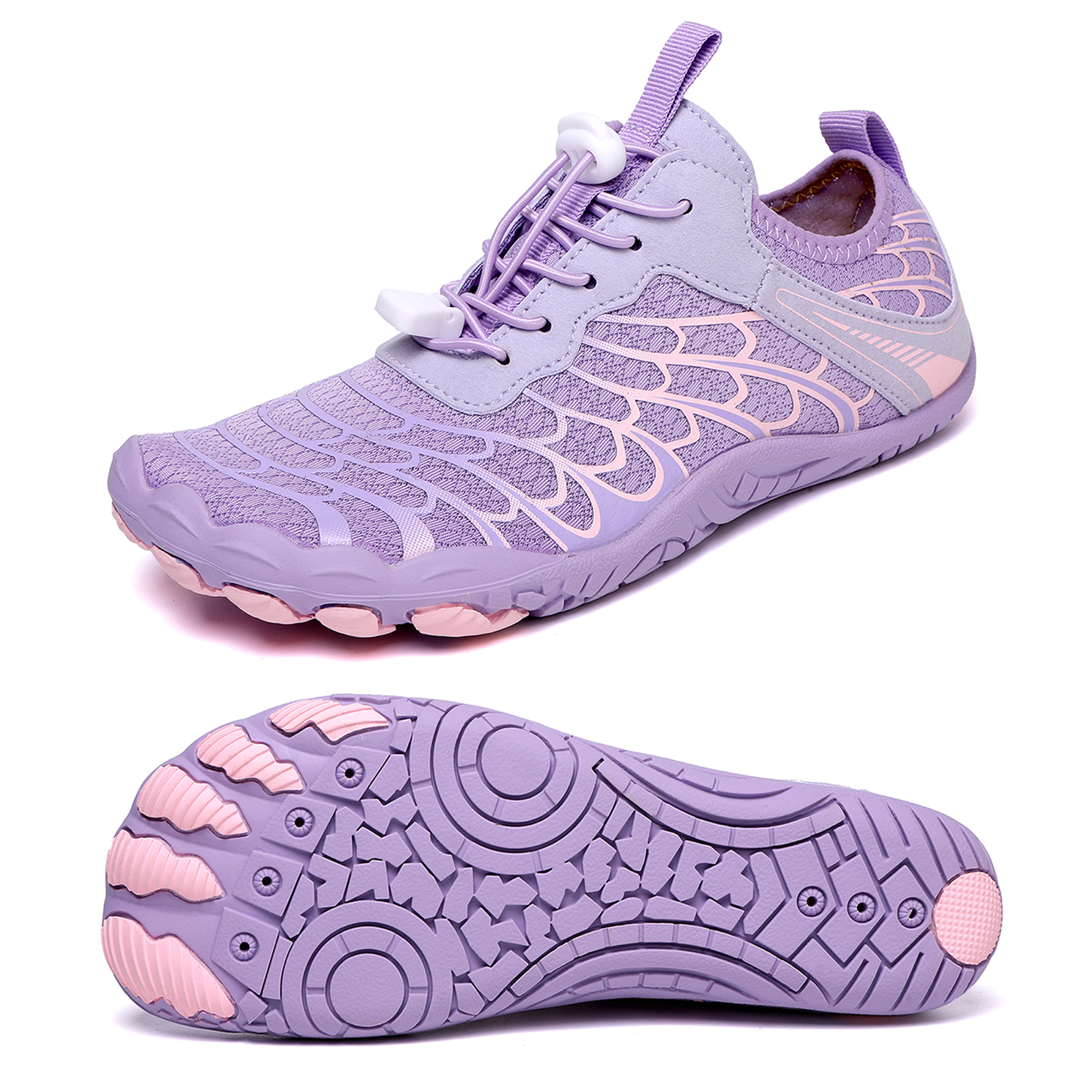 Stepedia Womens Mens Water Shoes Quick Dry Barefoot Wide Toe Box Aqua Swim Beach Shoes