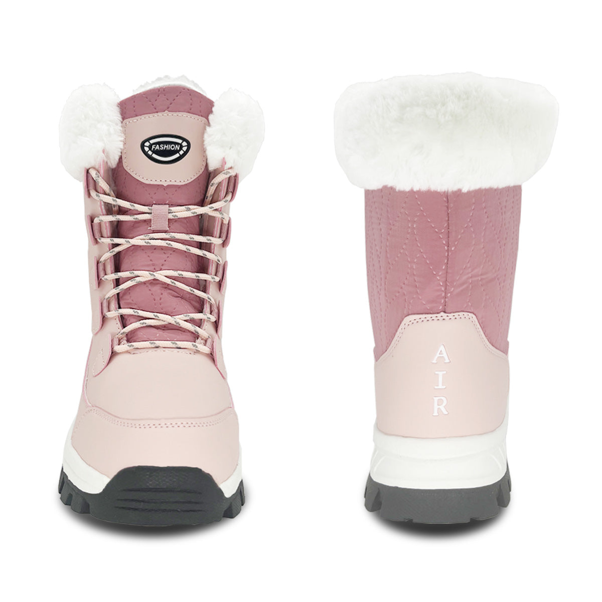 Stepedia Women's Snow Boots Warm Insulated Faux Fur Lined Waterproof Mid-Calf Winter Boots