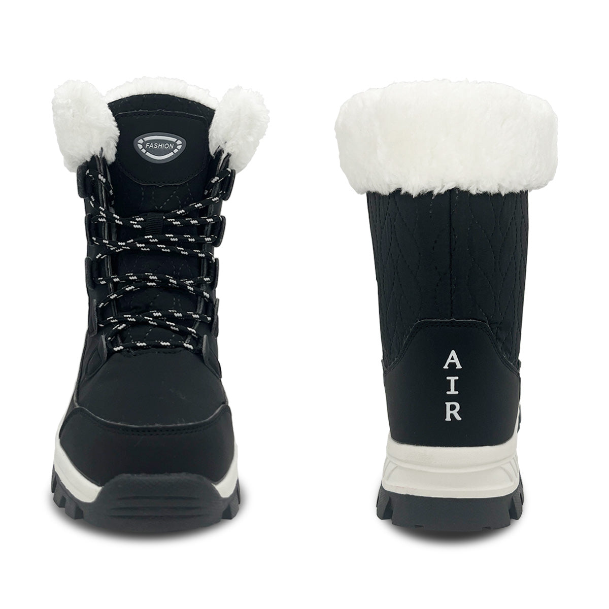 Stepedia Women's Snow Boots Warm Insulated Faux Fur Lined Waterproof Mid-Calf Winter Boots