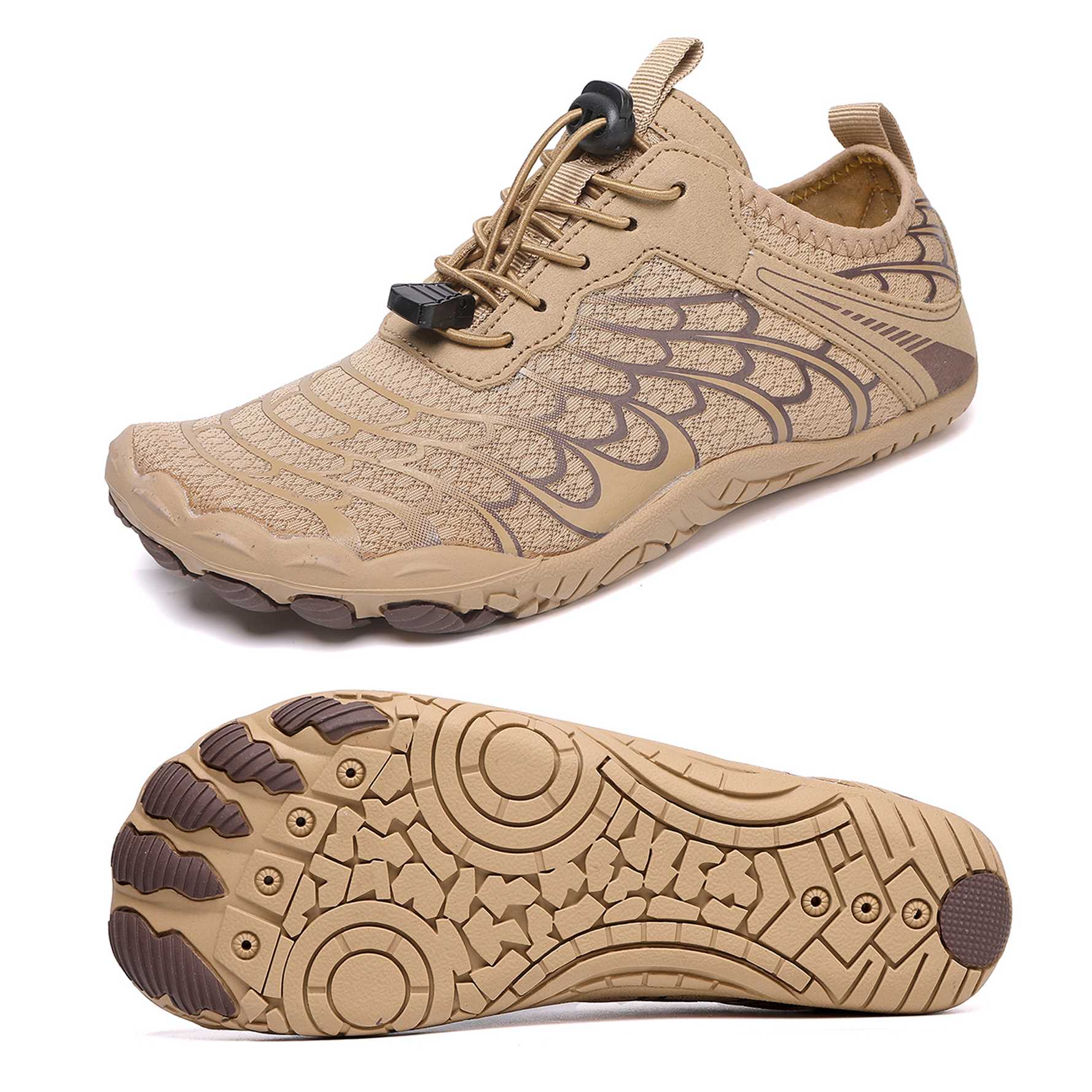 Stepedia Womens Mens Water Shoes Quick Dry Barefoot Wide Toe Box Aqua Swim Beach Shoes