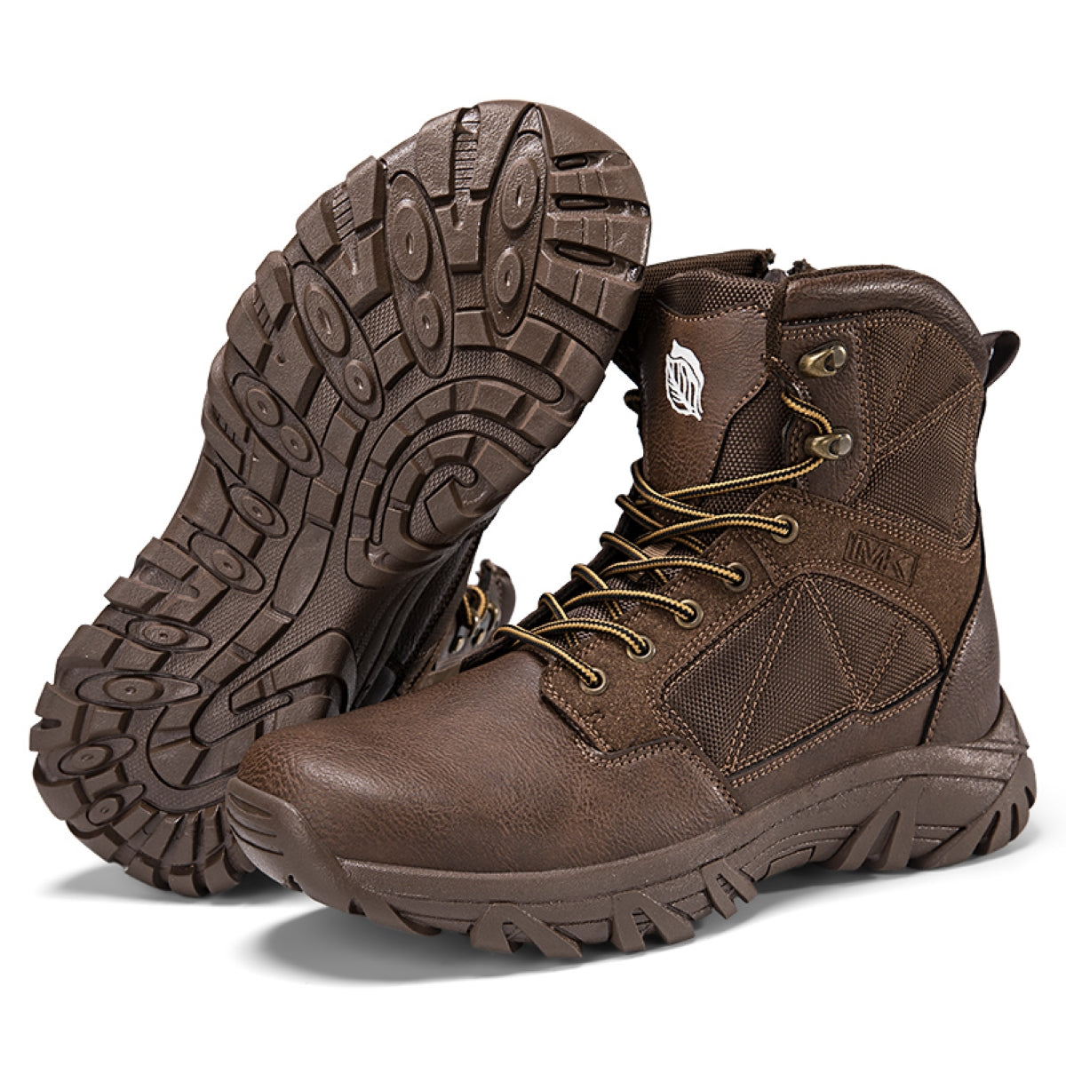 Stepedia Men's Waterproof Hiking Boots Outdoor Mid Trekking Backpacking Mountaineering Shoes