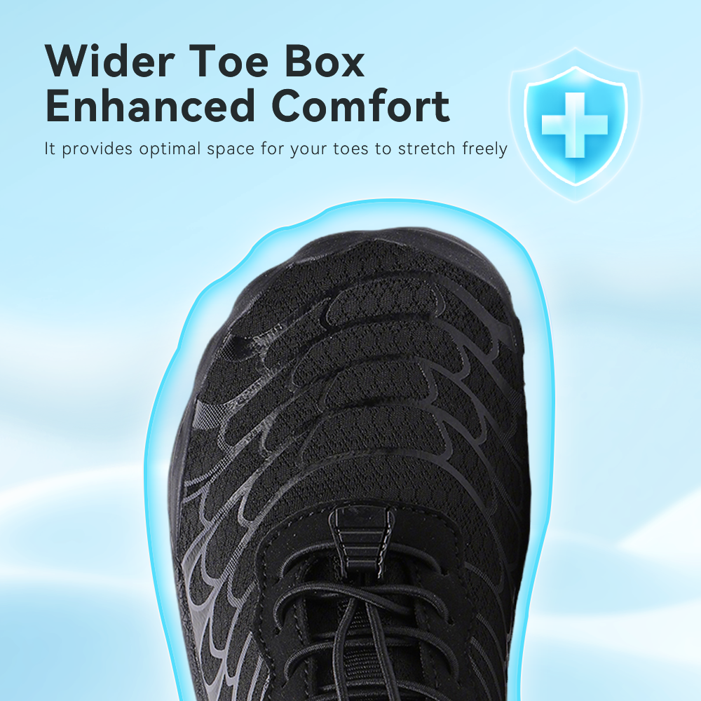 Stepedia Womens Mens Water Shoes Quick Dry Barefoot Wide Toe Box Aqua Swim Beach Shoes