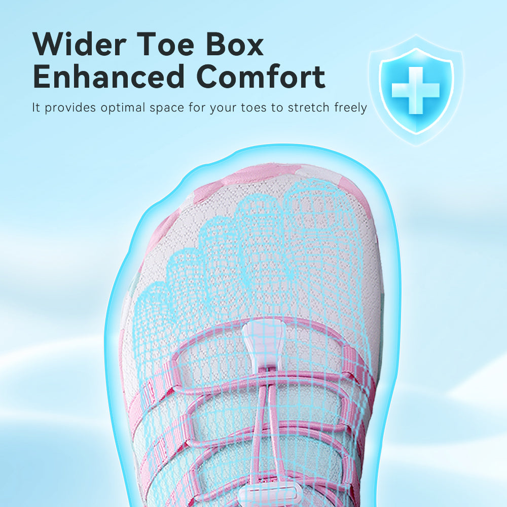 Stepedia Athletic Water Shoes for Women Quick Dry Wide Water Sport Aqua Shoes