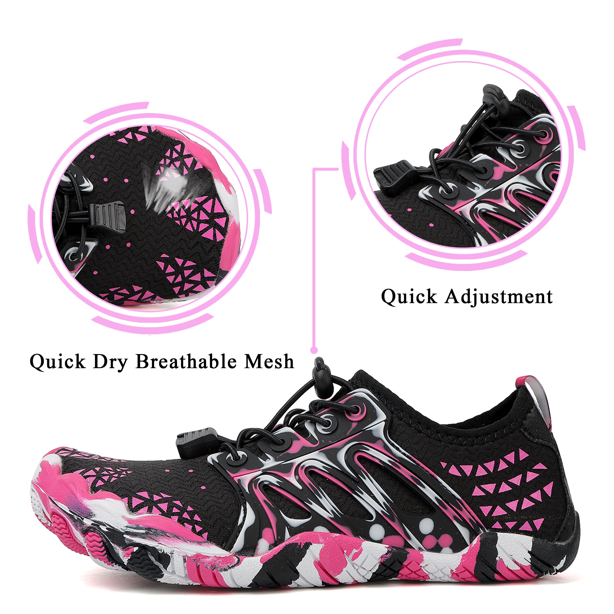 Stepedia Mens Womens Athletic Hiking Water Shoes