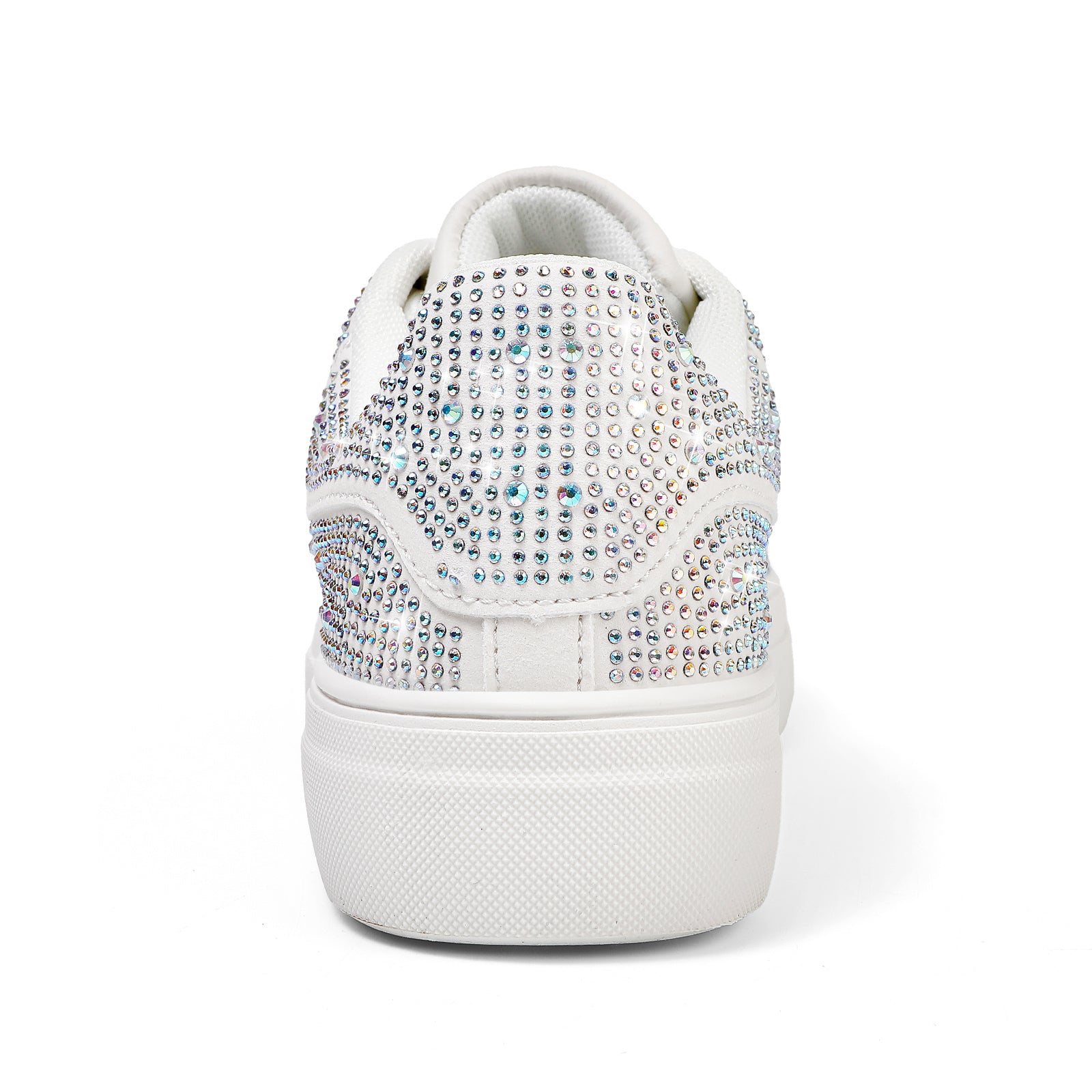Stepedia Platform Sneakers Shiny Dressy Bedazzled Wedding Bridal Walking Shoes