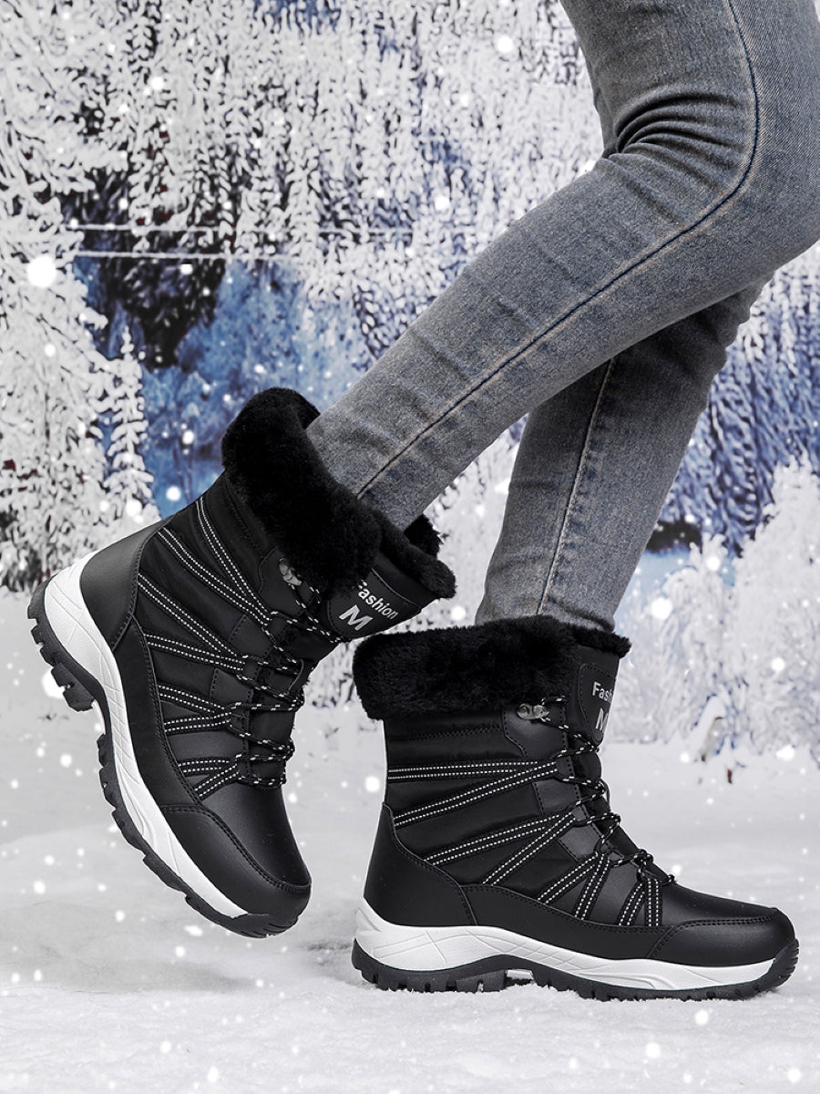 Stepedia Winter Snow Boots Womens Mid Calf Boots