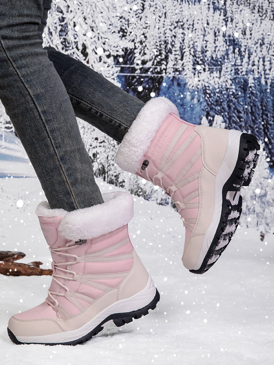 Stepedia Winter Snow Boots Womens Mid Calf Boots