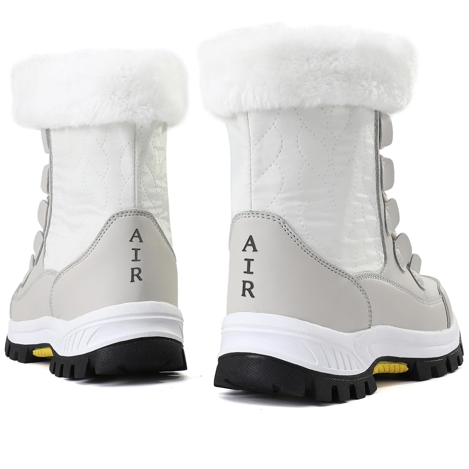 Stepedia Women's Snow Boots Warm Insulated Faux Fur Lined Waterproof Mid-Calf Winter Boots