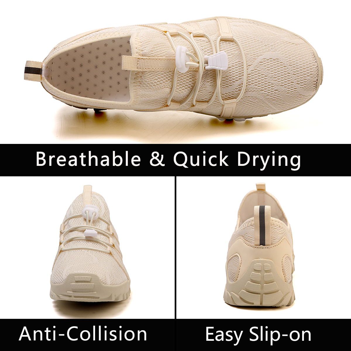 Stepedia Womens Mens Hiking Water Shoes Barefoot Aqua Shoes Beach Quick Dry Shoes