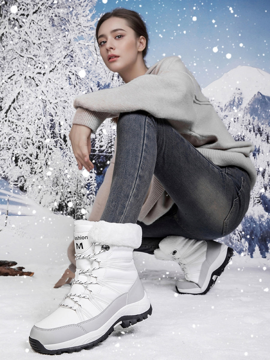 Stepedia Winter Snow Boots Womens Mid Calf Boots