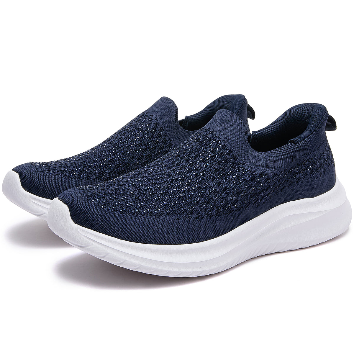 Stepedia Women's Athletic Walking Shoes Slip On Casual Mesh-Comfortable Tennis Workout Sneakers