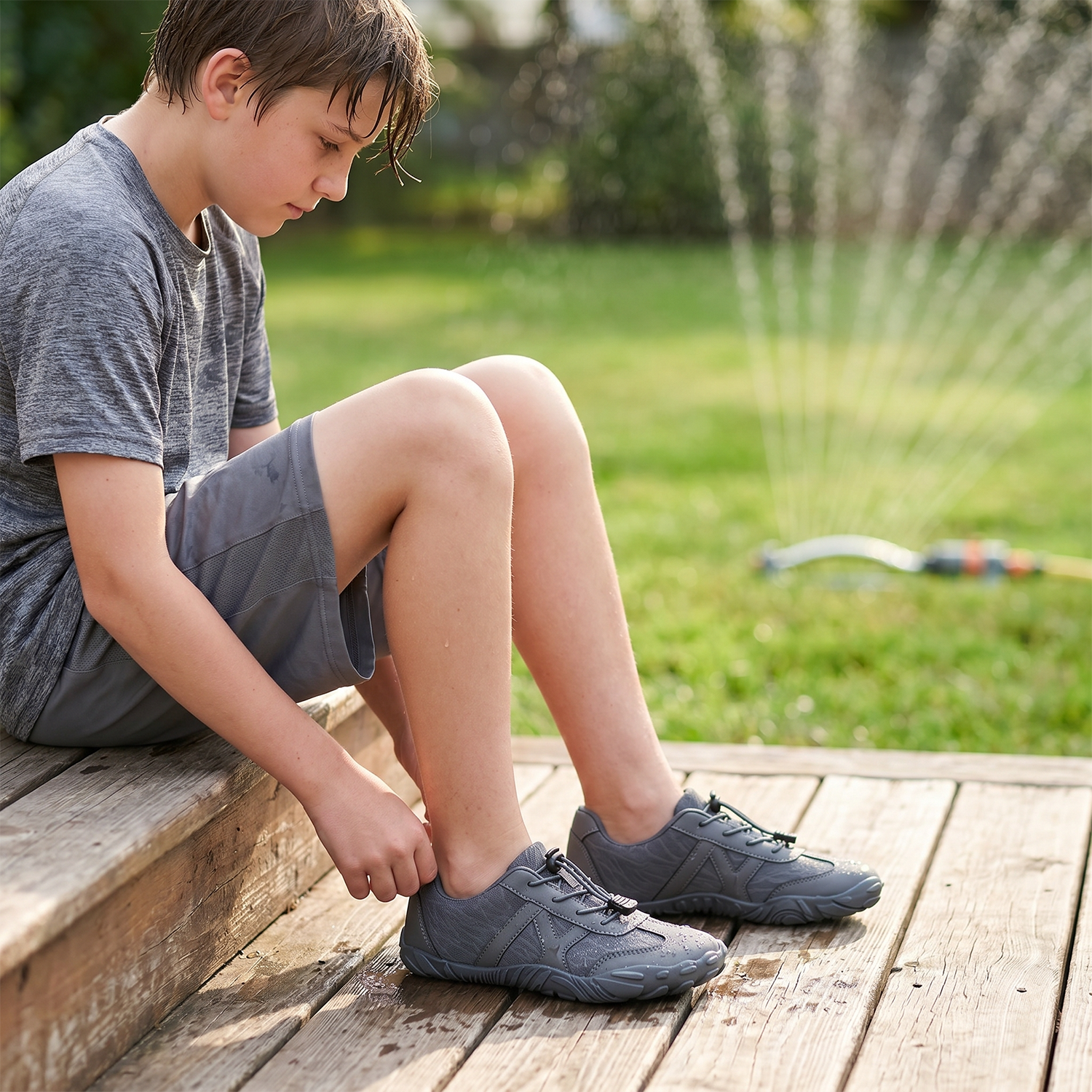 Stepedia Barefoot Wide Water Shoes for Kids Boys Girls and Quick-Dry Sneakers for Hiking Swimming Beach Walking