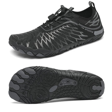 Stepedia Women's Wide Toe Box Barefoot Water Shoes Quick Dry Athletic Hiking Shoes