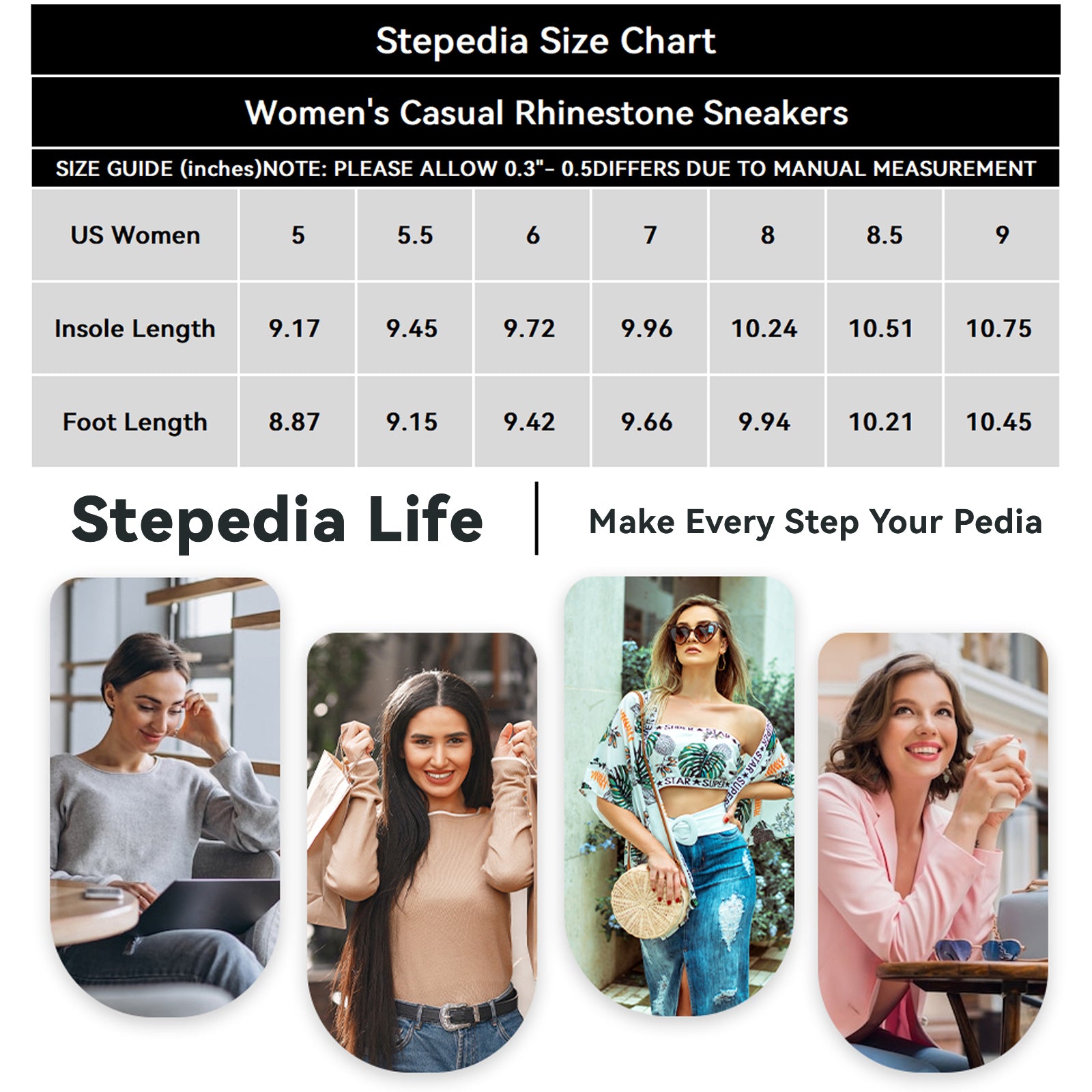 Stepedia Platform Sneakers Shiny Dressy Bedazzled Wedding Bridal Walking Shoes