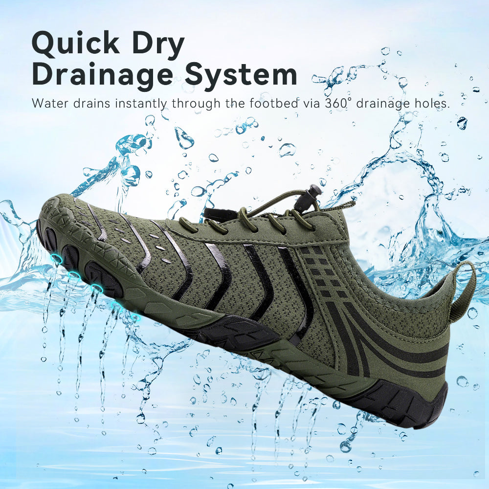Stepedia Water Shoes Men's Women's Swim Shoes Beach Barefoot Quick-Dry Aqua Pool Shoes Swimming Surfing