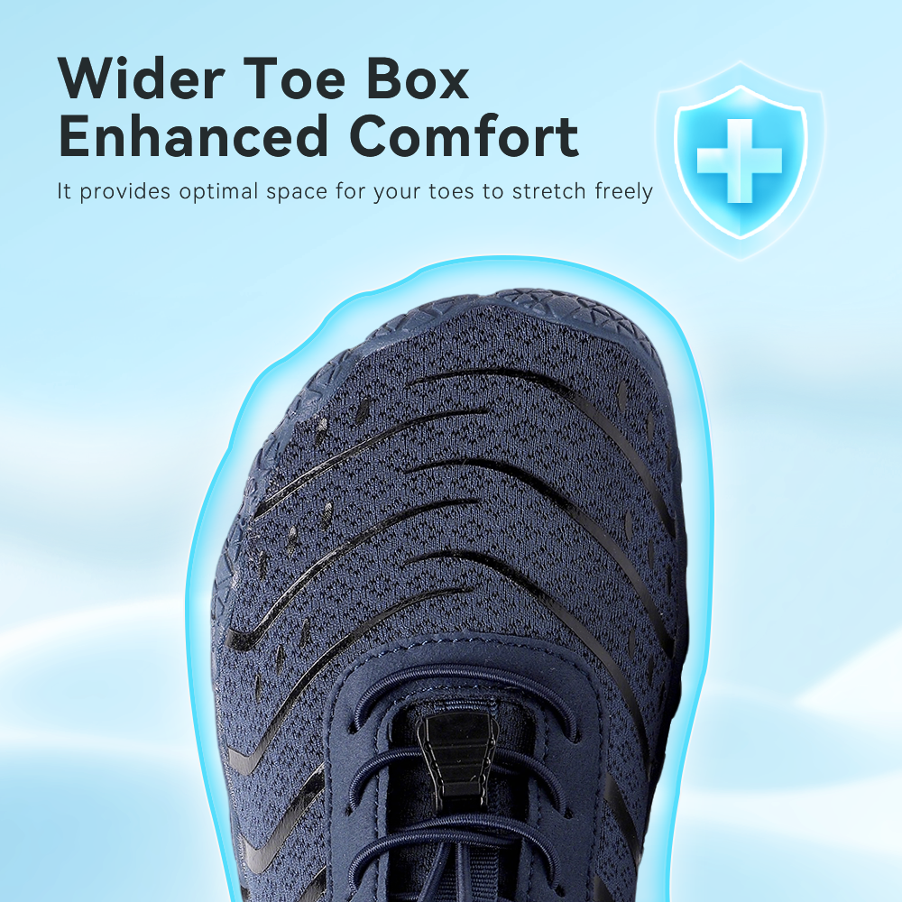 Stepedia Water Shoes Men's Women's Swim Shoes Beach Barefoot Quick-Dry Aqua Pool Shoes Swimming Surfing