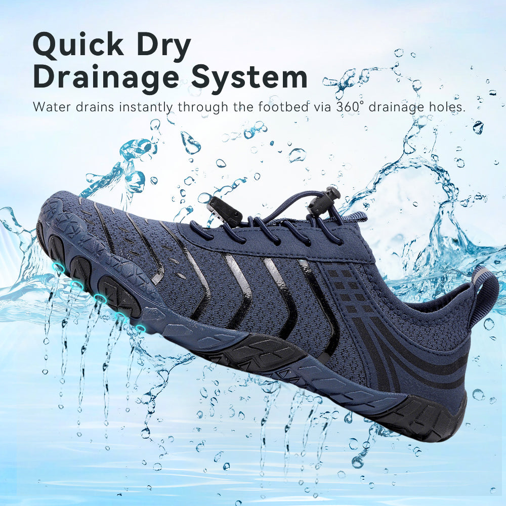 Stepedia Water Shoes Men's Women's Swim Shoes Beach Barefoot Quick-Dry Aqua Pool Shoes Swimming Surfing