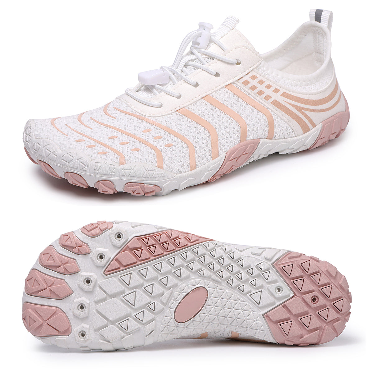 Stepedia Water Shoes Men's Women's Swim Shoes Beach Barefoot Quick-Dry Aqua Pool Shoes Swimming Surfing